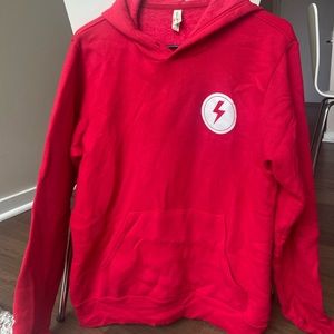 Red SparkCycle Pullover Hoodie